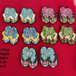 NEW FLIP FLOPS TEA LIGHT HOLDERS