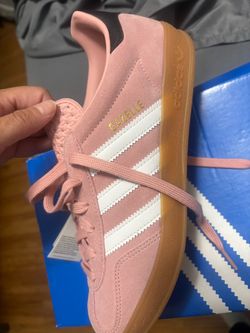 Pink Adidas Sambas Size 7