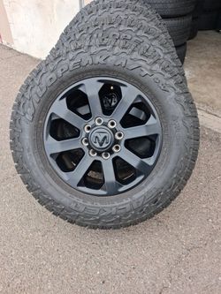 2025 NEW OEM ORIGINAL TAKEOFFS DODGE RAM 2500 TIRES FALKEN WILDPEAK ALL-TERRAIN 4W 98 % DOT 3624 $ 2199 