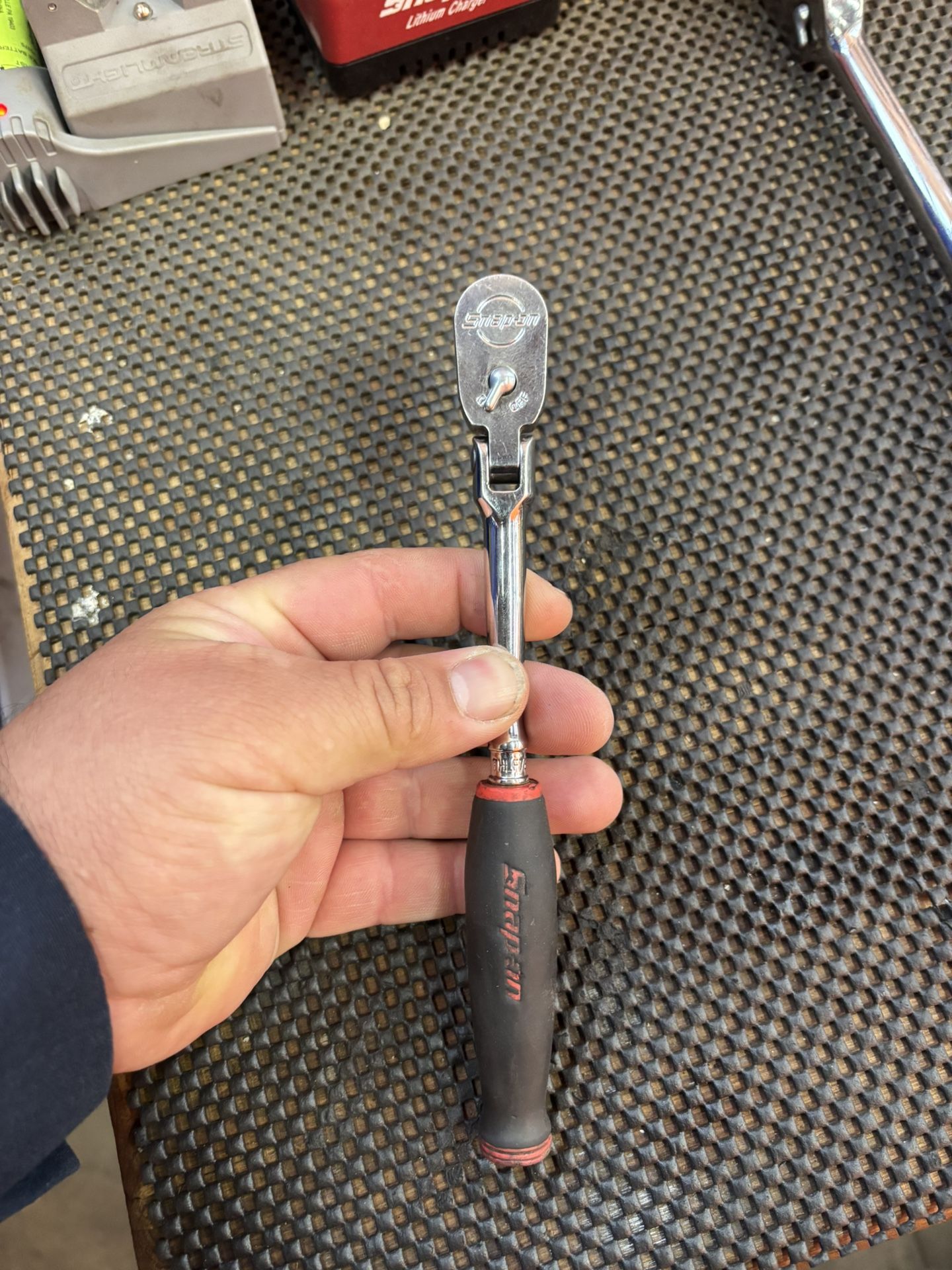 Snap On Tools 1/4 Drive Flex Head Ratchet