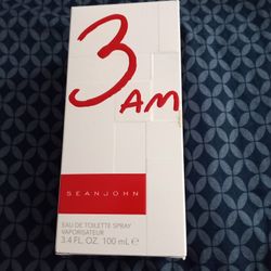 Sean John 3 AM mens cologne 3.4 Oz