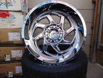 4 New Chrome Motiv Offroad 22X12 Rims FORD CHEVY DODGE 6X5.5 & 6X135 -44MM Offset