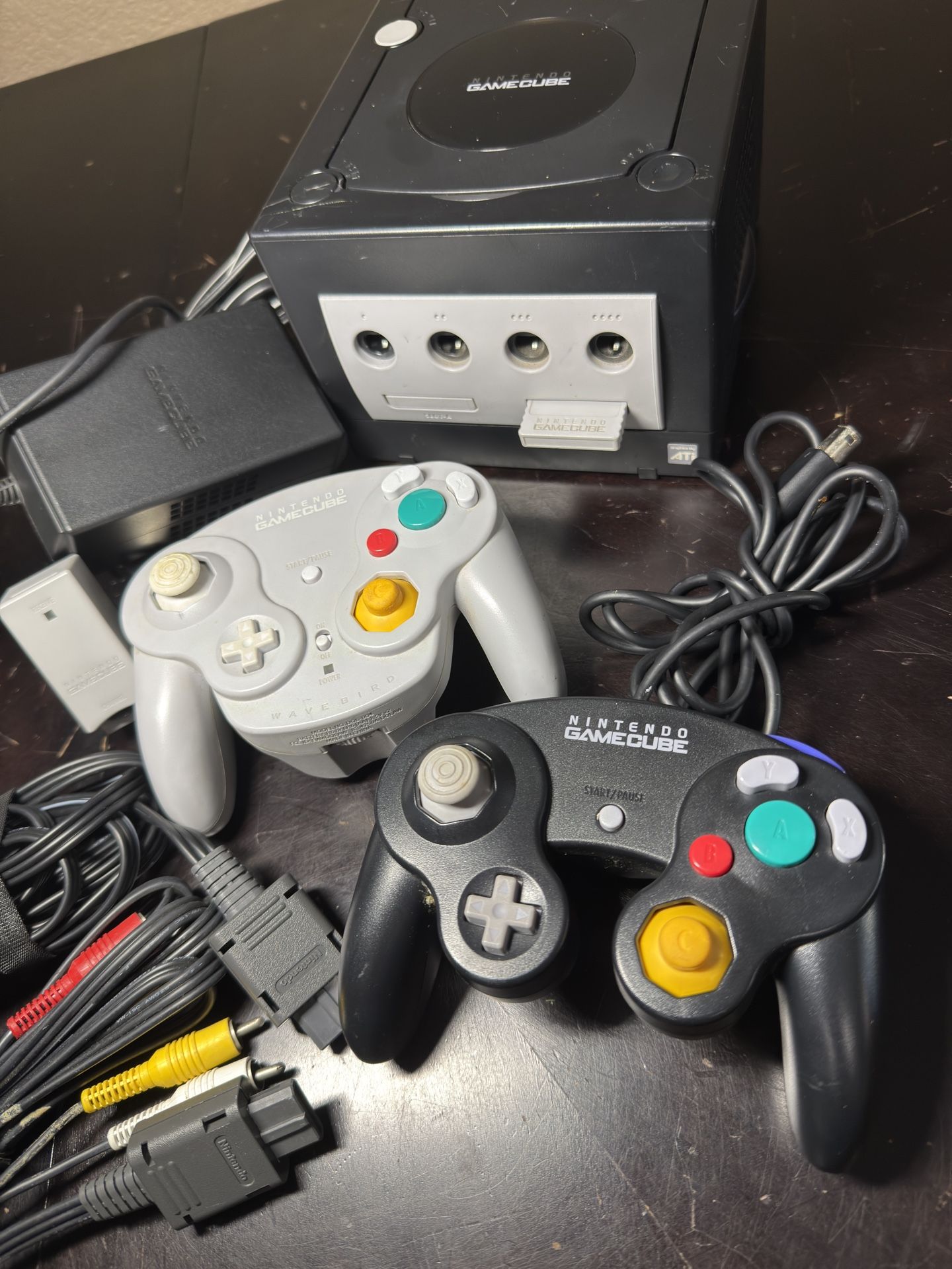 NINTENDO GAMECUBE BLACK - ALL AUTHENTIC & WORKING 