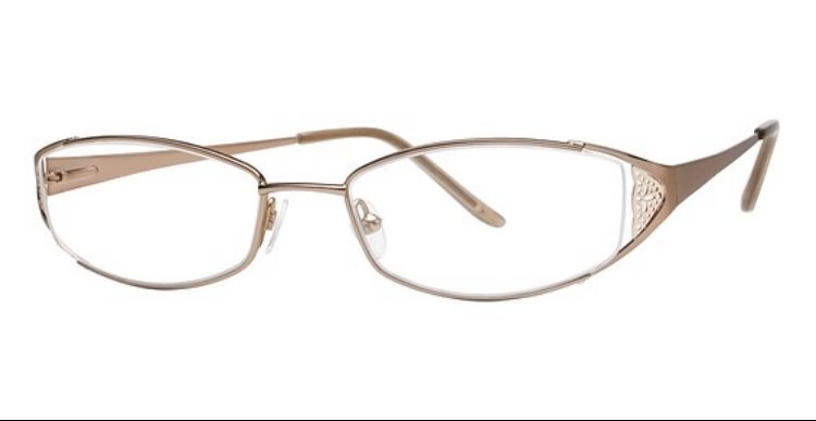 NEW Sophia Loren M188 Beige (200) Sz 51-18-135 Frames Glasses Women's Authentic