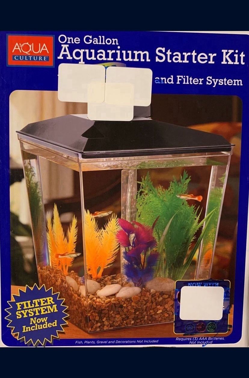 1 Gallon Aquarium Starter Kit