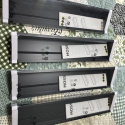 4 Ikea wall shelves