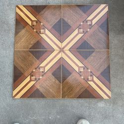 Wood Parquet Ceramic Tiles. 