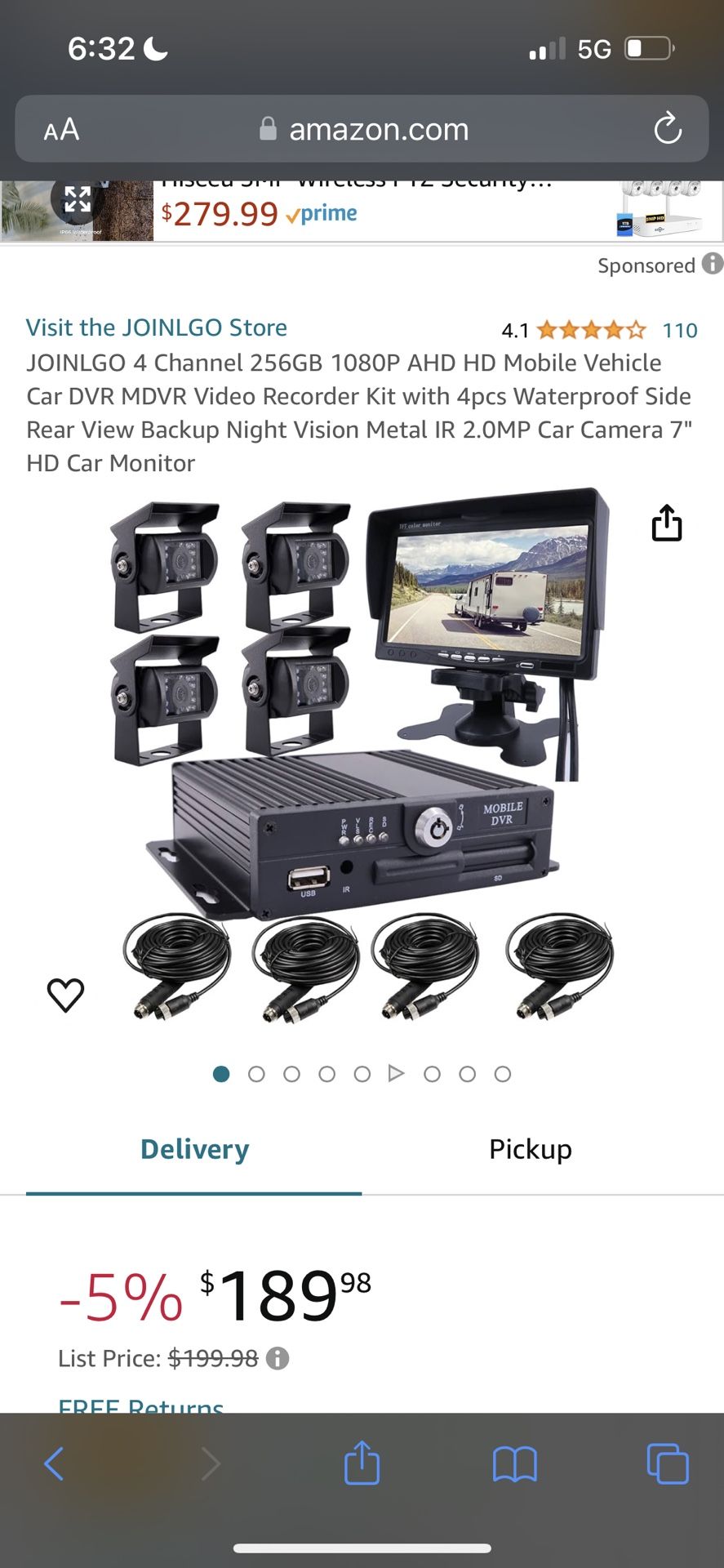 Car DVR MDVR Video Recorder Kit 130.00