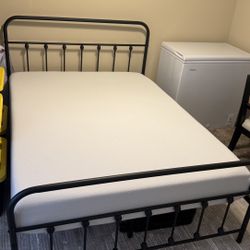 Full Size Bed Frame & Full Size Mattress 