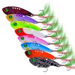 Brand New Fishing Lures Vib Blade 8pack Lot