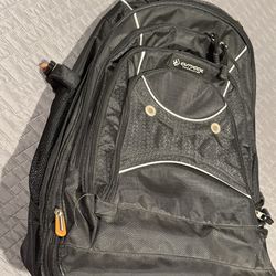 Laptop bag / carry on with roller bag backpack