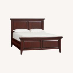 Pottery Barn Hudson Espresso King Size Bed Frame