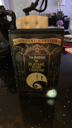 Vintage The Nightmare before Xmas VHS