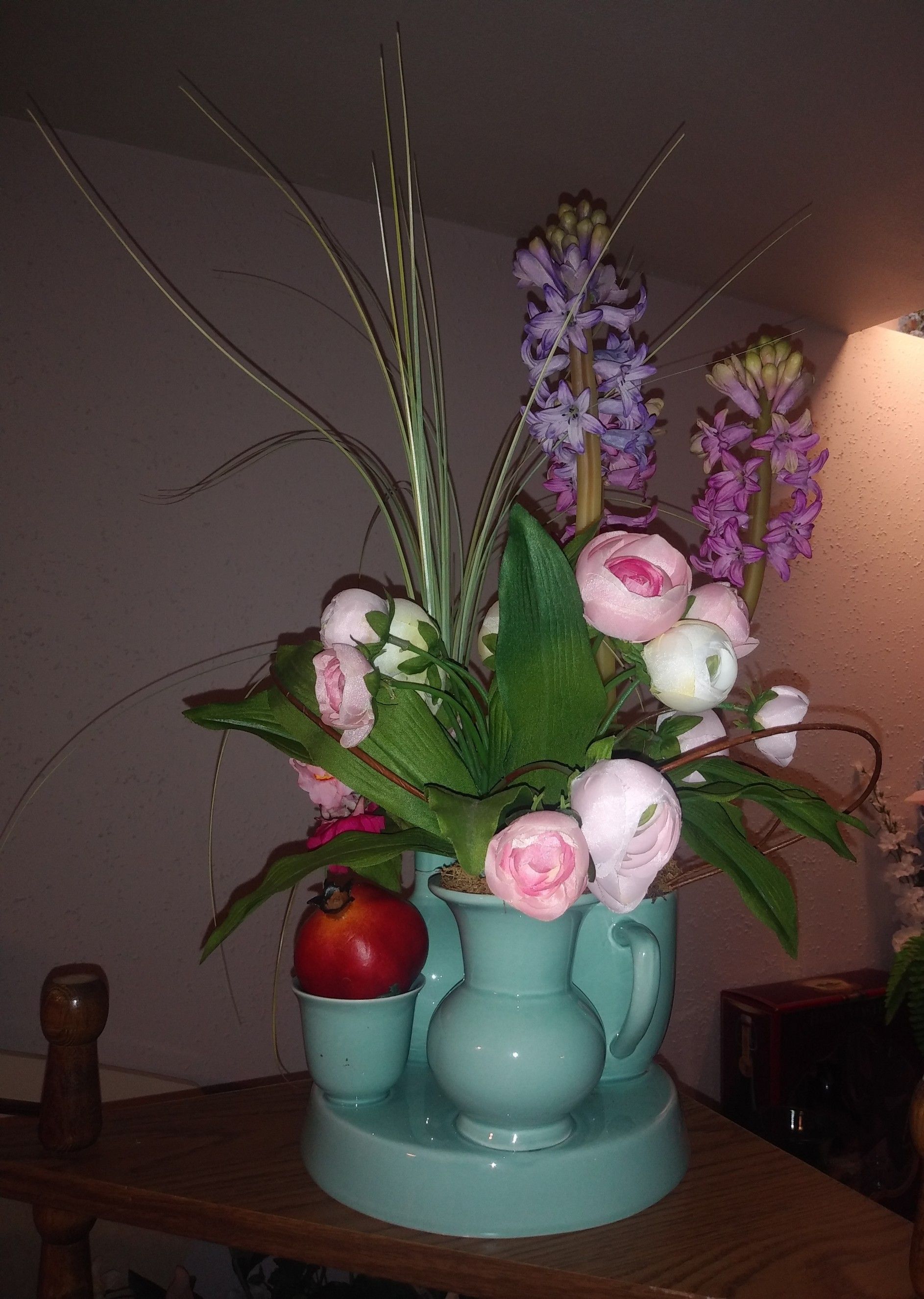 Beautiful flowers with beautiful vase