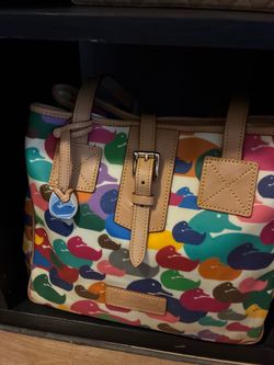 Dooney and bourke colorful handbag