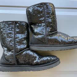 Women’s Black Sequin Uggs 