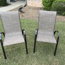 6x Breathable Outdoor 6 Piece Patio chairs 