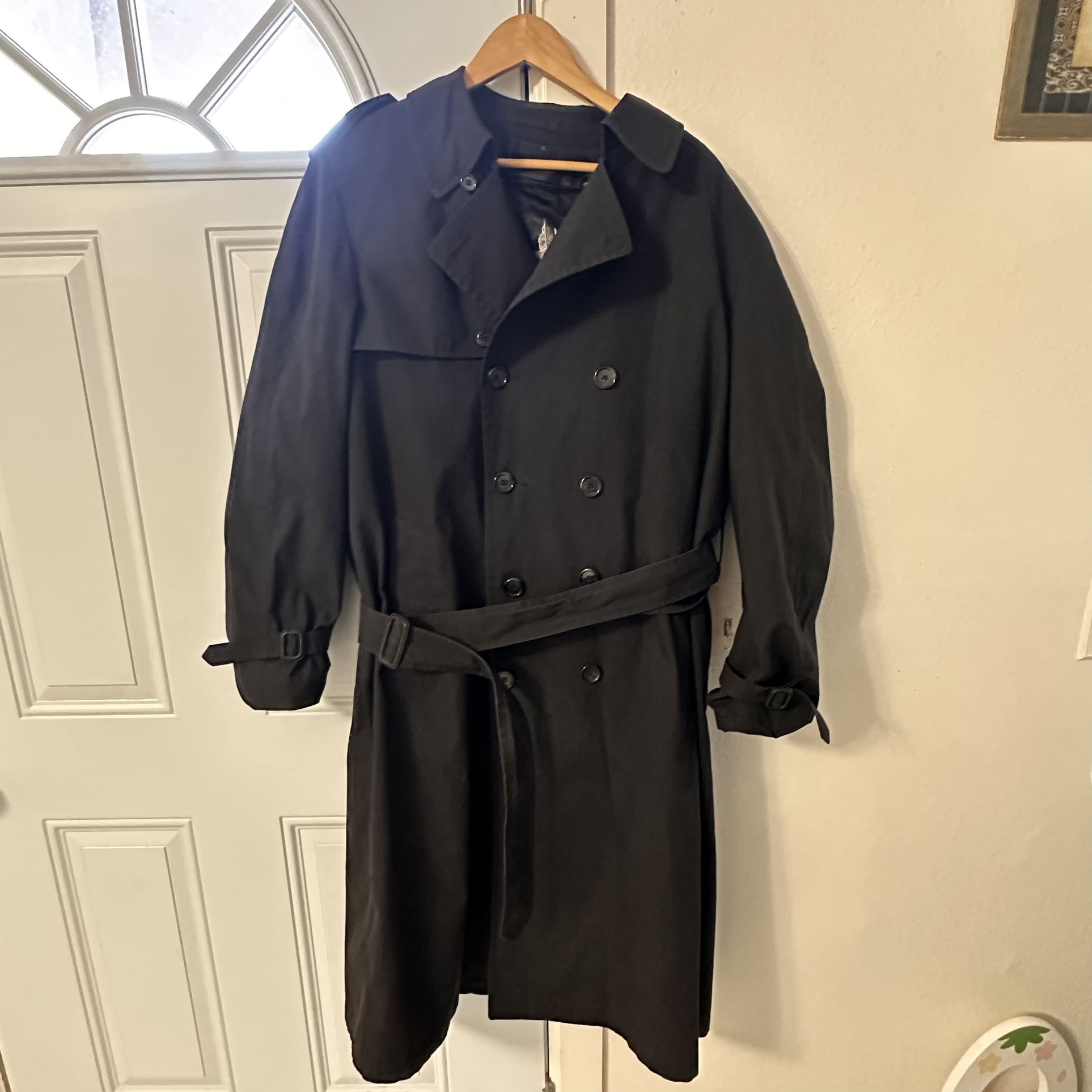 London fog woven trench coat by Wamsutta 