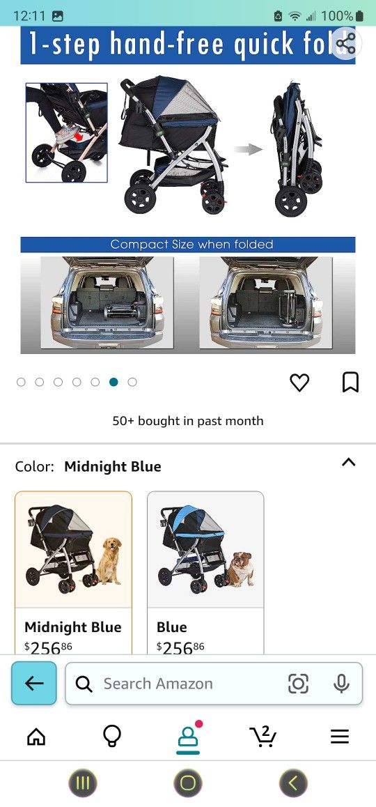 Big Dog Stroller Up To 75lbs