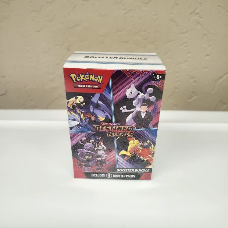 Pokemon Destined Rivals Booster Bundle Pack