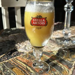 Stella Beer Glass Candle