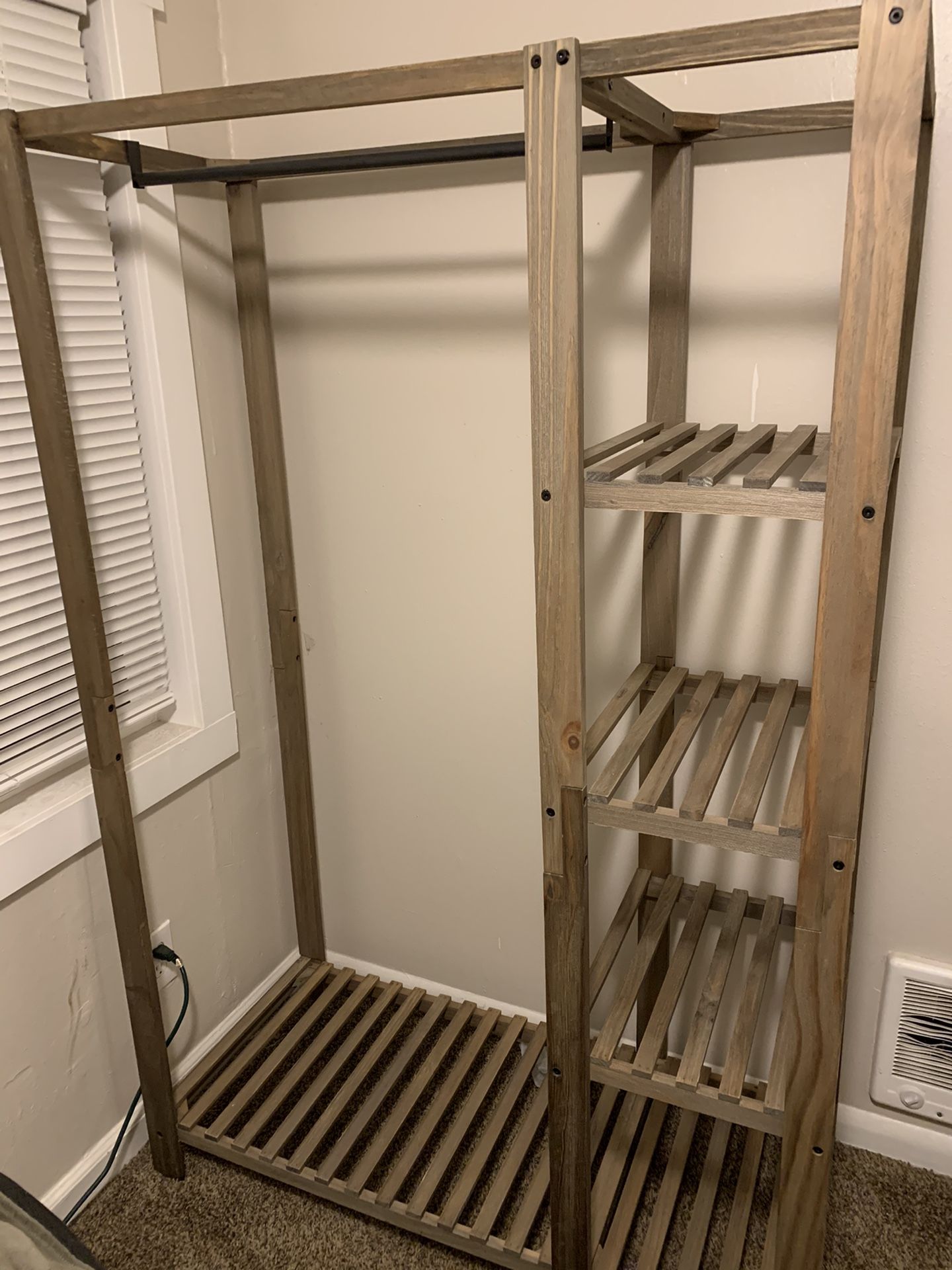 Wood Closet Organizer for Sale in Salem, OR OfferUp