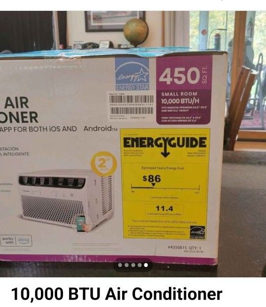New 10,000 Btu Hisense Wi-Fi, Hey Google, Alexia And More