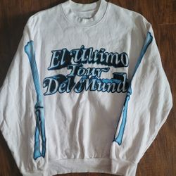 Bad Bunny "El Ultimo Tour Del Mundo" Sweatshirt Size Small