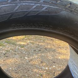 BRAND NEW, NEVER USED 285/45R22