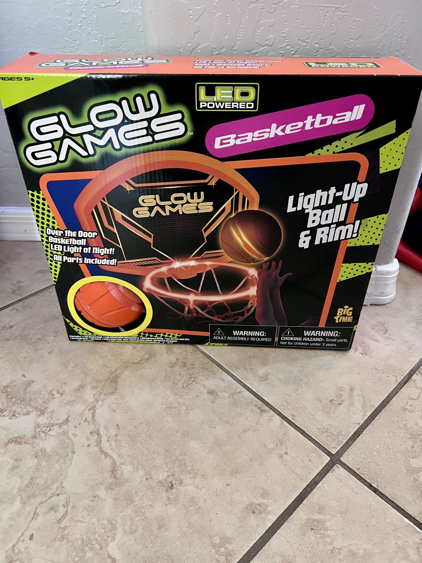 Glow Games Basketball Toy for kids