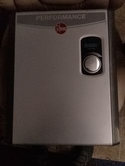 Rheem Performance Never Installed