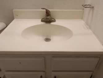 Bathroom sink and vanity