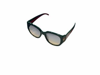 Green Gucci Glasses with Green tint