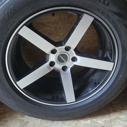 18" strada perfetto with pirelli scorpion AS plus3 tires