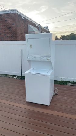 Frigidaire top and bottom washer and dryer