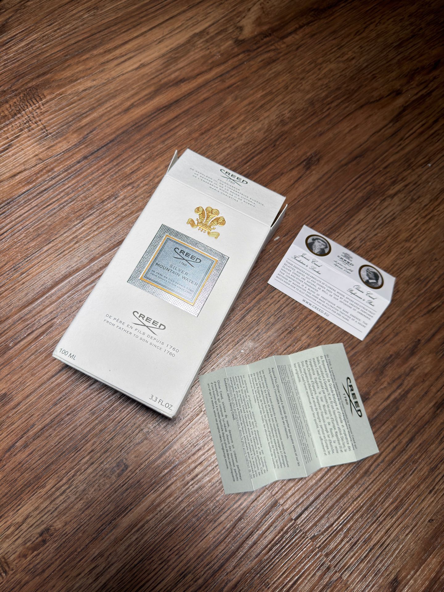 Creed Silver Mountain Water