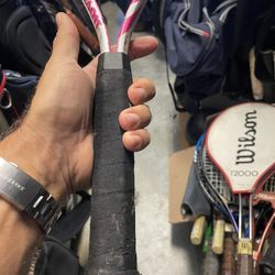 Wilson Triump woman’s tennis racquets 27 grip 4 1/4 