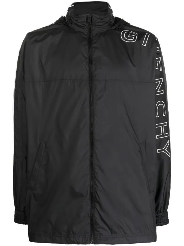 Givenchy Mens long-sleeve logo-print jacket Size 54 Similar To US XL/XXL
