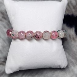 Pretty Glassy Beaded Bracelet