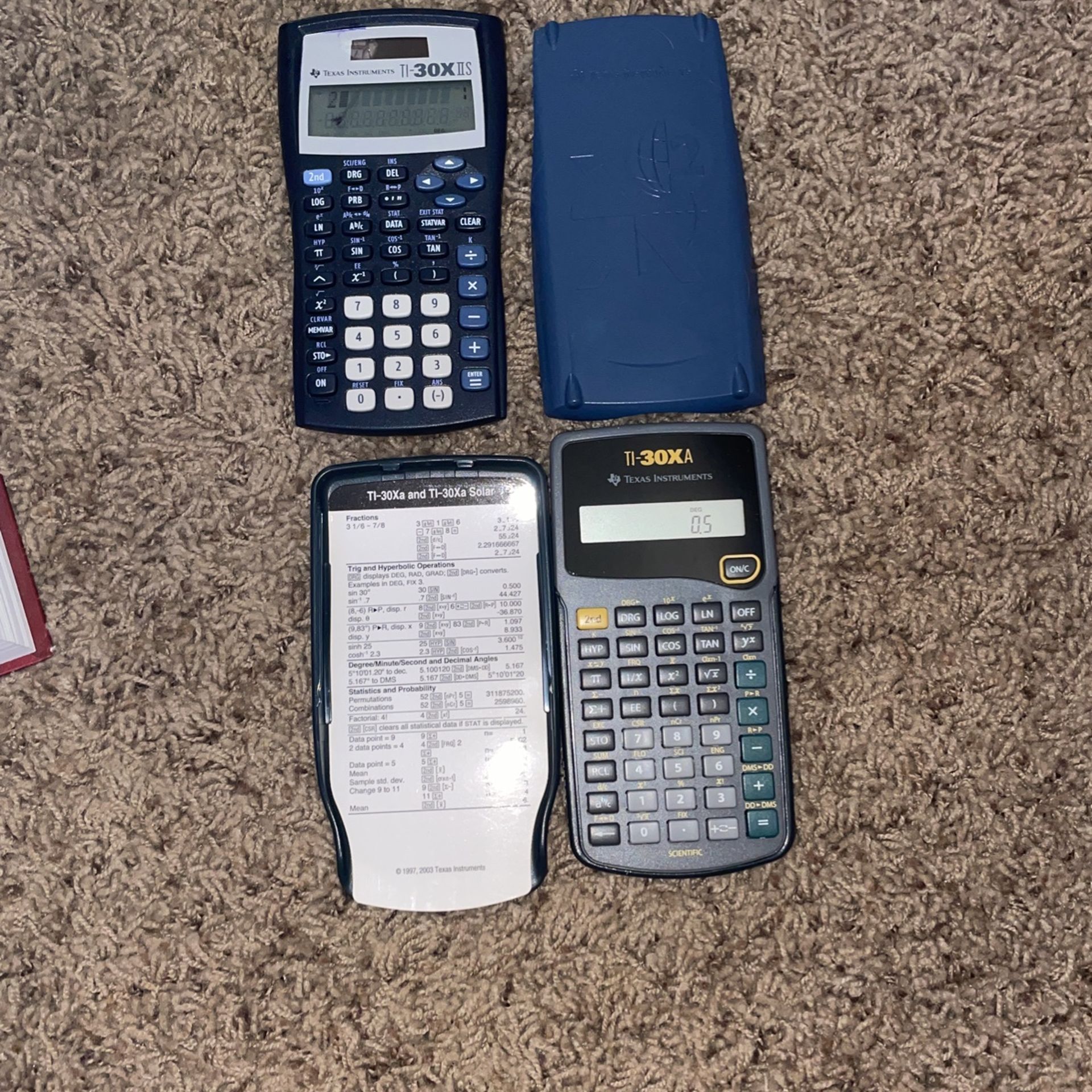 Texas Instrument Calculators