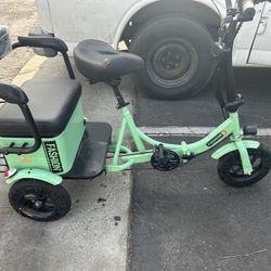 Electric Foldable Tricycle