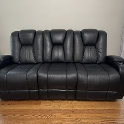 Black Leather Sofas
