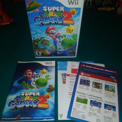 Wii Game "Super Mario Galaxy 2"  ( 2008 )