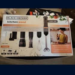 BLACK+DECKER Kitchen Wand Cordless 6 in 1 Multi Tool Set Rechargeable New