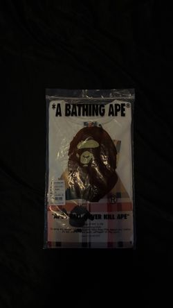 Bape x burberry White tee size small