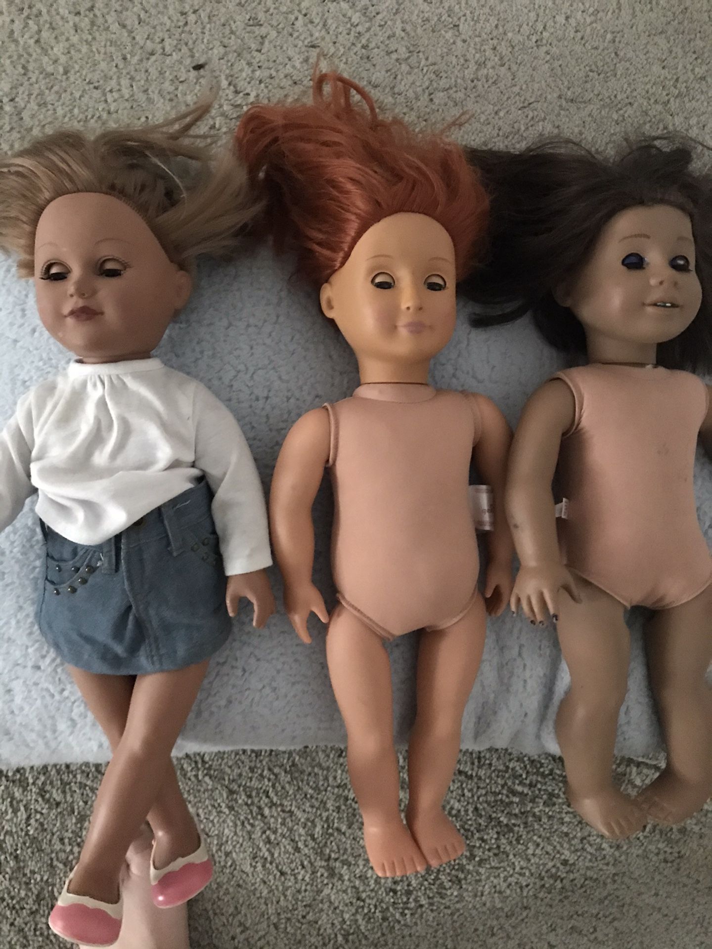 Used Generational girl dolls