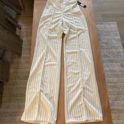 White Business Pants