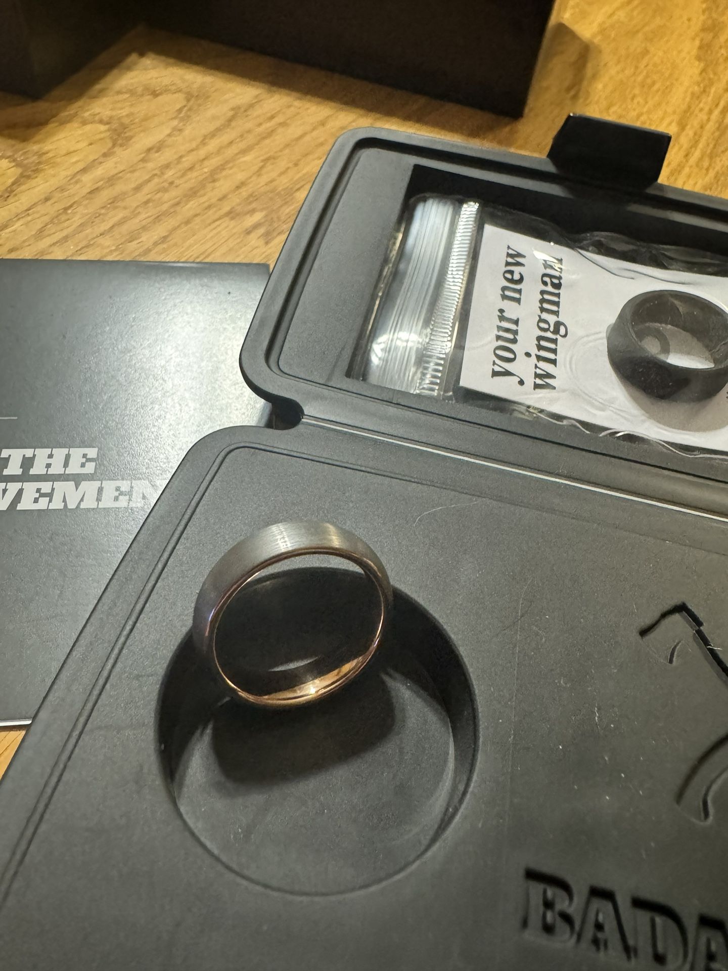 Men’s Tungsten Wedding Band OBO