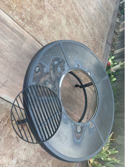Fire pit table whit  parilla wood or charcoal