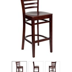 Wooden Bar Stool